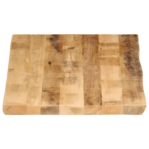 Stolna ploča sa živi rub 120x60x3,8 cm masivno grubo drvo manga - Grubo drvo manga (prirodno) 110 x 60 cm 38 mm Cijena