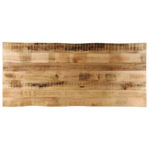 Stolna ploča sa živi rub 140x60x3,8 cm masivno grubo drvo manga - Grubo drvo manga (prirodno) 140 x 60 cm 38 mm Cijena
