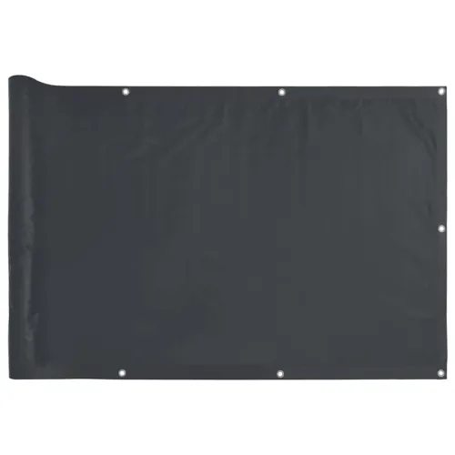 Balkonski zaslon za privatnost antracit 400 x 75 cm PVC - Antracit 400 x 75 cm 1 Antracit Cijena