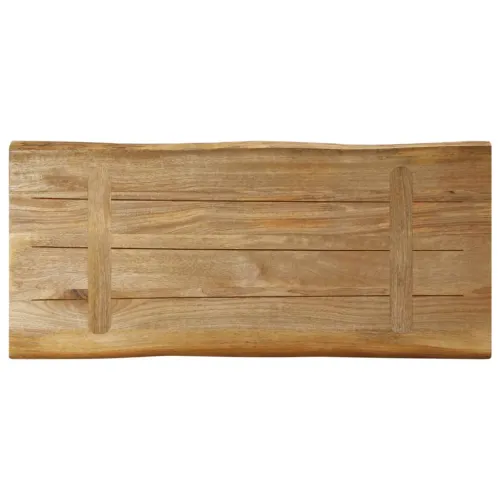 Stolna ploča sa živi rub 80x40x2,5 cm masivno grubo drvo manga - Grubo drvo manga (prirodno) 80 x 40 cm 25 mm Cijena