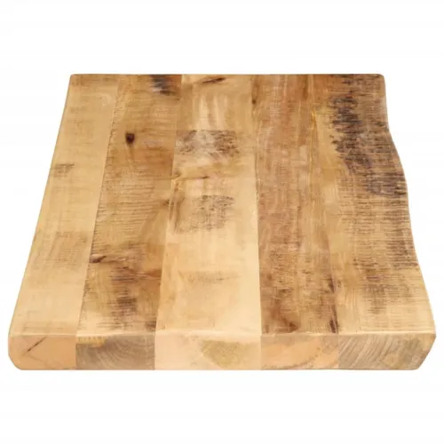 Stolna ploča sa živi rub 80x40x2,5 cm masivno grubo drvo manga - Grubo drvo manga (prirodno) 80 x 40 cm 25 mm Cijena