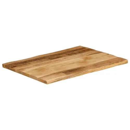 Stolna ploča sa živi rub 90x60x3,8 cm masivno grubo drvo manga - Grubo drvo manga (prirodno) 90 x 60 cm 38 mm Cijena
