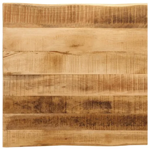 Stolna ploča sa živi rub 80x80x3,8 cm masivno grubo drvo manga - Grubo drvo manga (prirodno) 80 x 80 cm 38 mm Cijena