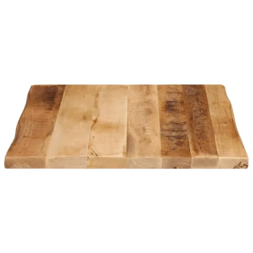 Stolna ploča sa živi rub 80x80x3,8 cm masivno grubo drvo manga - Grubo drvo manga (prirodno) 80 x 80 cm 38 mm Cijena