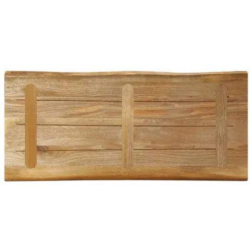 Stolna ploča sa živi rub 90x40x2,5 cm masivno grubo drvo manga - Grubo drvo manga (prirodno) 90 x 40 cm 25 mm Cijena