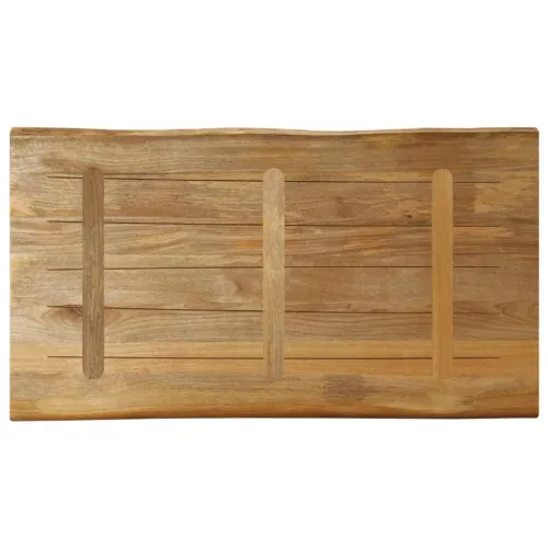 Stolna ploča sa živi rub 110x60x2,5cm masivno grubo drvo manga - Grubo drvo manga (prirodno) 110 x 60 cm 25 mm Cijena