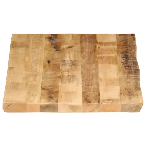 Stolna ploča sa živi rub 110x60x2,5cm masivno grubo drvo manga - Grubo drvo manga (prirodno) 110 x 60 cm 25 mm Cijena