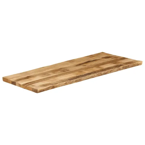Stolna ploča sa živi rub 140x60x2,5cm masivno grubo drvo manga - Grubo drvo manga (prirodno) 140 x 60 cm 25 mm Cijena
