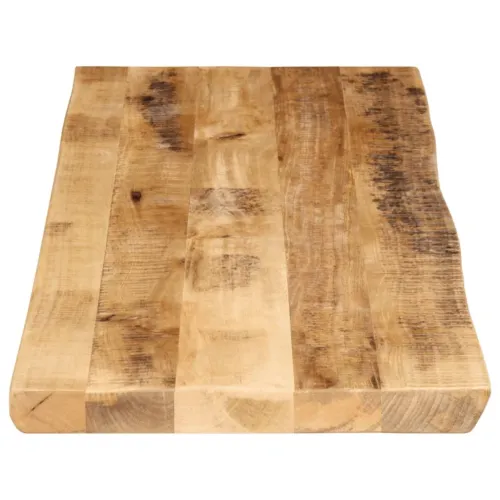 Stolna ploča sa živi rub 120x40x3,8 cm masivno grubo drvo manga - Grubo drvo manga (prirodno) 120 x 40 cm 38 mm Cijena