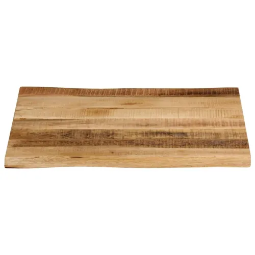 Stolna ploča sa živi rub 60x60x3,8 cm masivno grubo drvo manga - Grubo drvo manga (prirodno) 60 x 60 cm 38 mm Cijena