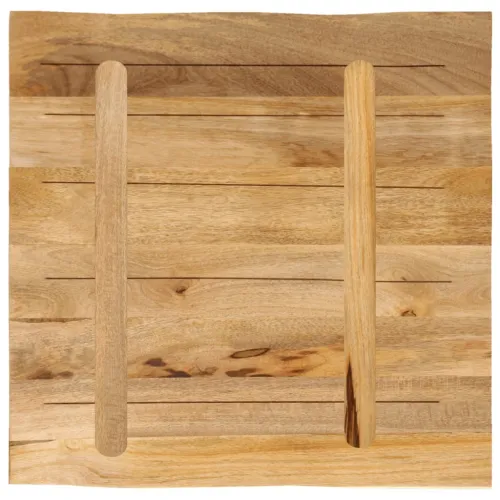 Stolna ploča sa živi rub 60x60x3,8 cm masivno grubo drvo manga - Grubo drvo manga (prirodno) 60 x 60 cm 38 mm Cijena
