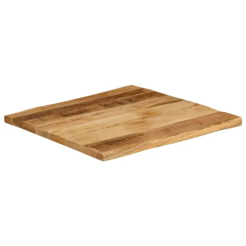 Stolna ploča sa živi rub 60x60x3,8 cm masivno grubo drvo manga - Grubo drvo manga (prirodno) 60 x 60 cm 38 mm Cijena