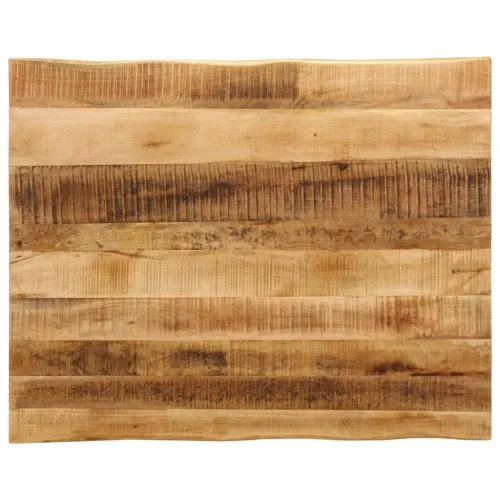 Stolna ploča sa živi rub 90x80x3,8 cm masivno grubo drvo manga - Grubo drvo manga (prirodno) 90 x 80 cm 38 mm Cijena