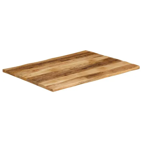 Stolna ploča sa živi rub 90x80x3,8 cm masivno grubo drvo manga - Grubo drvo manga (prirodno) 90 x 80 cm 38 mm Cijena