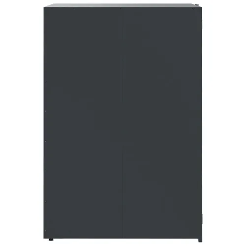 Spremište za 6 kante za otpad antracit 414x79x117 cm čelično - Antracit 6 poklopac s plinskim podizanjem Cijena