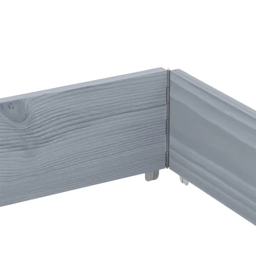 Okviri za palete 3 kom sivi 150x100 cm od masivne borovine - Siva 150 x 100 cm 3 Cijena