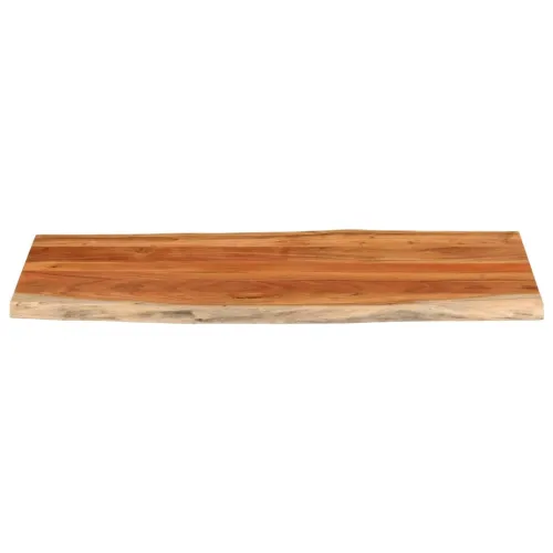 Stolna ploča 140x60x2,5 cm pravokutna bagremovo drvo živi rub - Bagremovo drvo (prirodno) 140 x 60 cm 25 mm Cijena