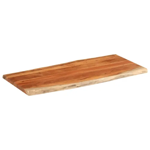 Stolna ploča 140x60x2,5 cm pravokutna bagremovo drvo živi rub - Bagremovo drvo (prirodno) 140 x 60 cm 25 mm Cijena