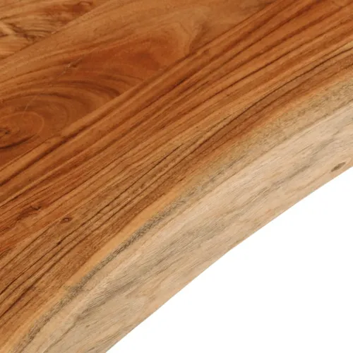 Stolna ploča 120x40x3,8 cm pravokutna bagremovo drvo živi rub - Bagremovo drvo (prirodno) 120 x 40 cm 38 mm Cijena