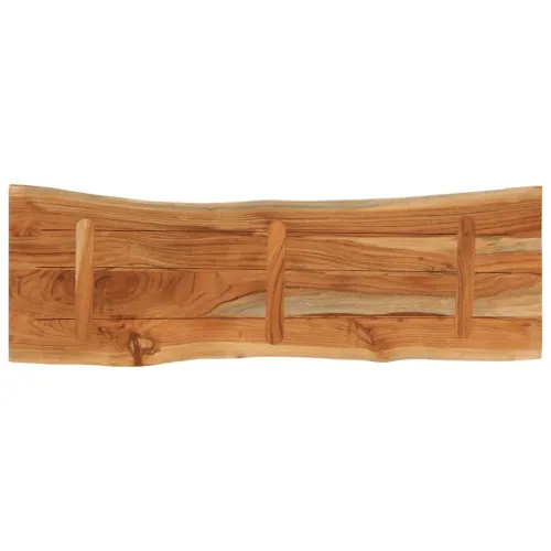Stolna ploča 120x40x3,8 cm pravokutna bagremovo drvo živi rub - Bagremovo drvo (prirodno) 120 x 40 cm 38 mm Cijena