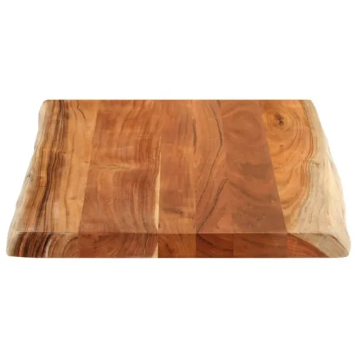 Stolna ploča 80x60x3,8 cm pravokutna bagremovo drvo živi rub - Bagremovo drvo (prirodno) 80 x 60 cm 38 mm Cijena
