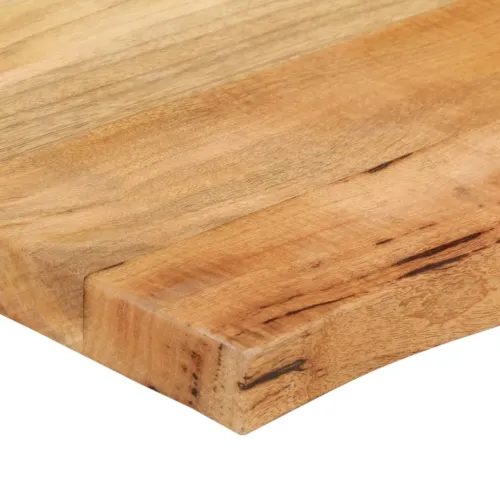 Stolna ploča 90x60x3,8 cm od masivnog drva manga sa živim rubom - Drvo manga (prirodno) 90 x 60 cm 38 mm Cijena
