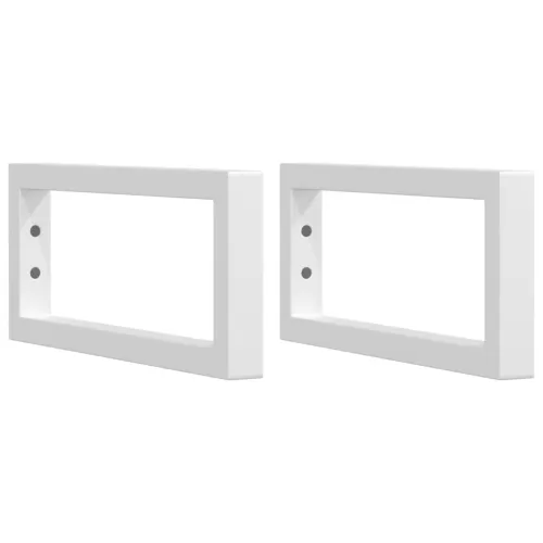 Zidna polica za Lavabo - Umivaonik od čelika i masivne hrastovine - svijetlo smeđa i bijela 60 x 40 x 2 cm Pravokutno Cijena