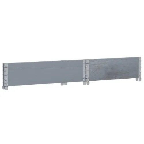 Okvir za palete sivi 80 x 60 cm od masivne borovine - Siva 80 x 60 cm 1 Cijena