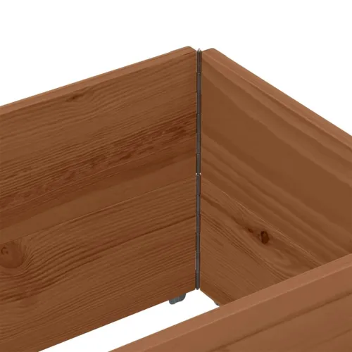 Okviri za palete 2 kom smeđi 150x50 cm od masivne borovine - Tamno smeđa 150 x 50 cm 2 Cijena