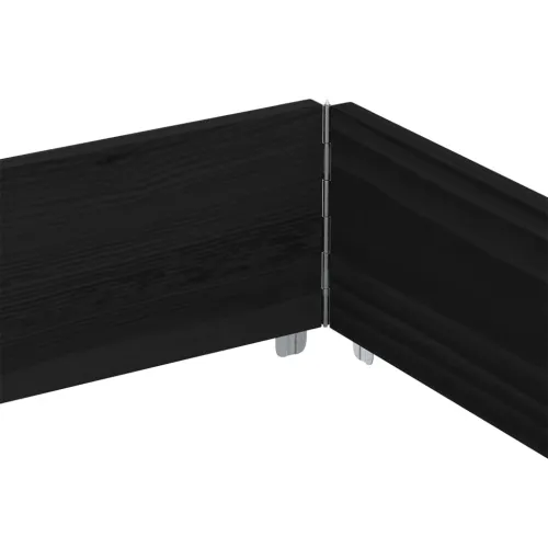 Okviri za palete crni 150x100 cm od masivne borovine - Crna 150 x 100 cm 1 Cijena