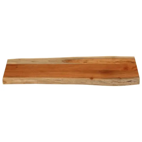 Stolna ploča 80x40x3,8 cm pravokutna bagremovo drvo živi rub - Bagremovo drvo (prirodno) 80 x 40 cm 38 mm Cijena