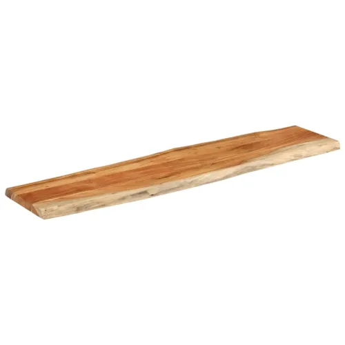 Stolna ploča 180x40x3,8 cm pravokutna bagremovo drvo živi rub - Bagremovo drvo (prirodno) 180 x 40 cm 38 mm Cijena