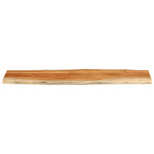 Stolna ploča 180x40x3,8 cm pravokutna bagremovo drvo živi rub - Bagremovo drvo (prirodno) 180 x 40 cm 38 mm Cijena