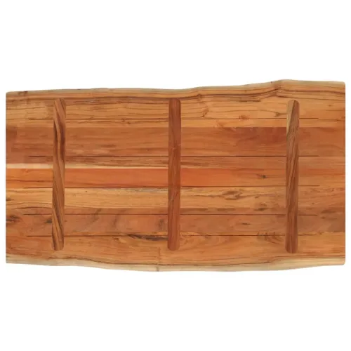 Stolna ploča 120x60x3,8 cm pravokutna bagremovo drvo živi rub - Bagremovo drvo (prirodno) 120 x 60 cm 38 mm Cijena