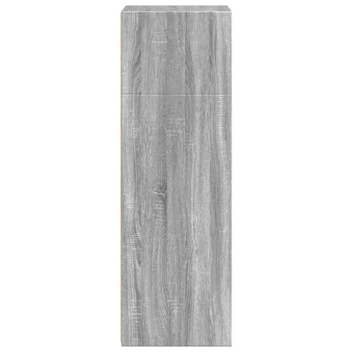 Visoka komoda siva boja hrasta 50x41x124 cm konstruirano drvo - Sivi hrast sonoma 1 Cijena