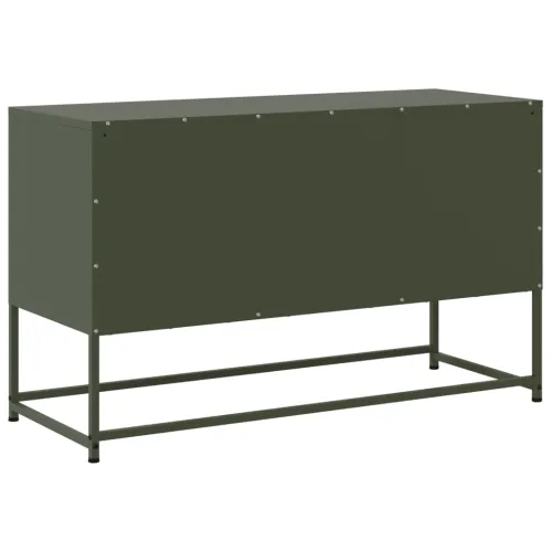 TV ormarić maslinastozeleni 100,5x39x60,5 cm čelični - Zelena 1 Cijena