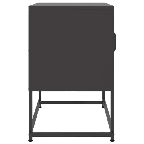 TV ormarić crni 68x39x60,5 cm čelični - Crna 1 Cijena