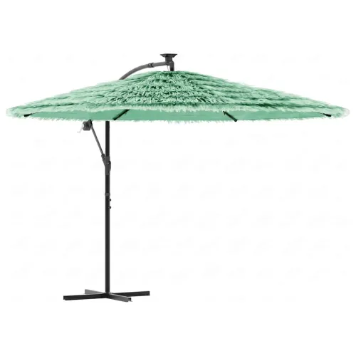 Vrtni suncobran s drvenim stupom zeleni 269x269x235 cm - Zelena 269 x 269 x 235 cm Cijena
