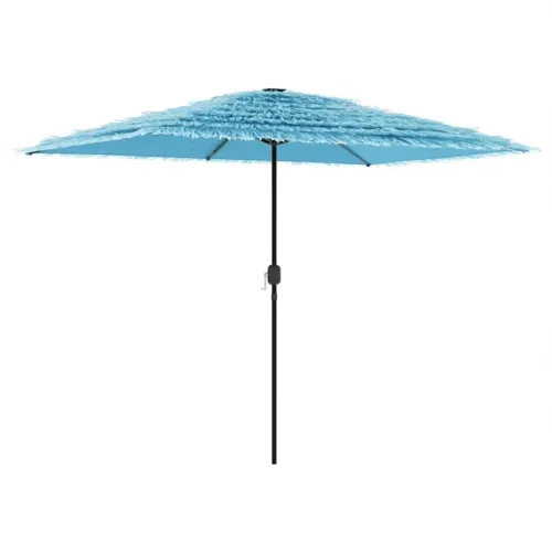 Vrtni suncobran s čeličnom šipkom plavi 300 x 200 x 250 cm - Plava 300 x 200 x 250 cm Cijena