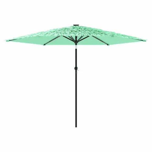 Vrtni suncobran s čeličnom šipkom zeleni 288x288x225 cm - Zelena 288 x 288 x 225 cm Cijena