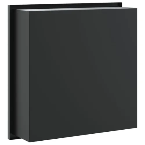 Niša za tuš mat crna 32x32x9 cm nehrđajući čelik - Crna Cijena