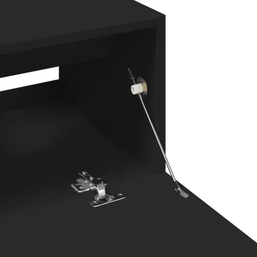 Ormarić za Lavabo - Umivaonik crni 59 x 37 x 59 cm od konstruiranog drva - Crna 59 x 37 x 59 cm Cijena
