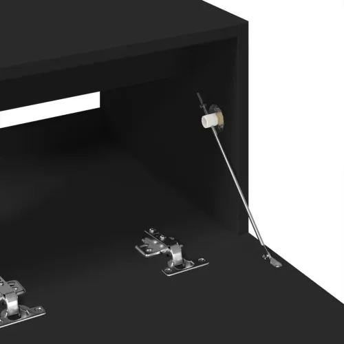 Ormarić za Lavabo - Umivaonik crni 78 x 37 x 59 cm od konstruiranog drva - Crna 78 x 37 x 59 cm Cijena