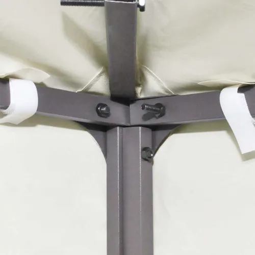 Zamjenski krov za sjenicu - Pokrov za sjenicu 310 g/m² 3 x 3 m krem-bijeli - Krem bijela Cijena