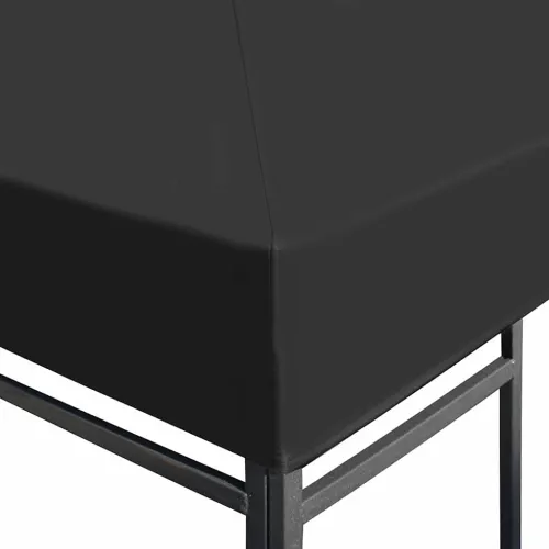 Zamjenski krov za sjenicu - Pokrov za sjenicu 310 g/m² 3 x 3 m sivi - Siva Cijena