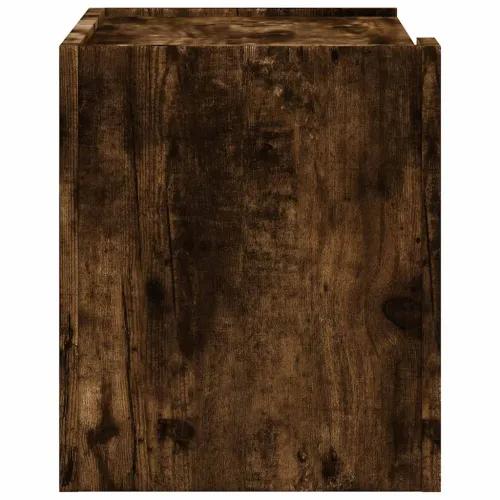 Zidni noćni ormarići 2 kom boja dimljenog hrasta 45x30x35 cm - Dimljeni hrast 2 Cijena