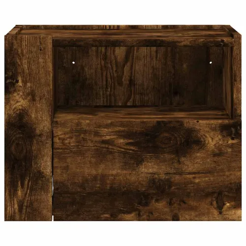 Zidni noćni ormarići 2 kom boja dimljenog hrasta 45x30x35 cm - Dimljeni hrast 2 Cijena
