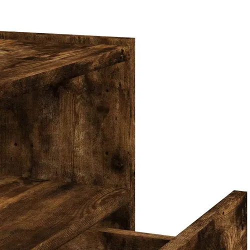 Zidni noćni ormarići 2 kom boja dimljenog hrasta 45x30x35 cm - Dimljeni hrast 2 Cijena