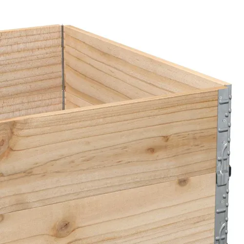 Okviri za palete 2 kom 120 x 80 cm od masivne borovine - Prirodna 120 x 80 cm 2 Cijena