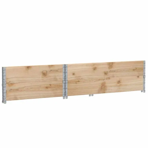 Okviri za palete 2 kom 120 x 80 cm od masivne borovine - Prirodna 120 x 80 cm 2 Cijena
